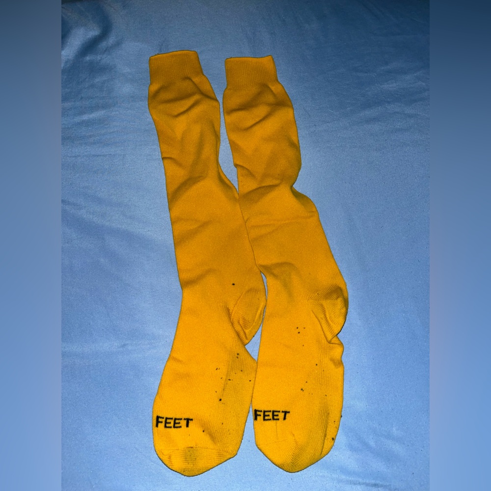 Yellow Knee socks